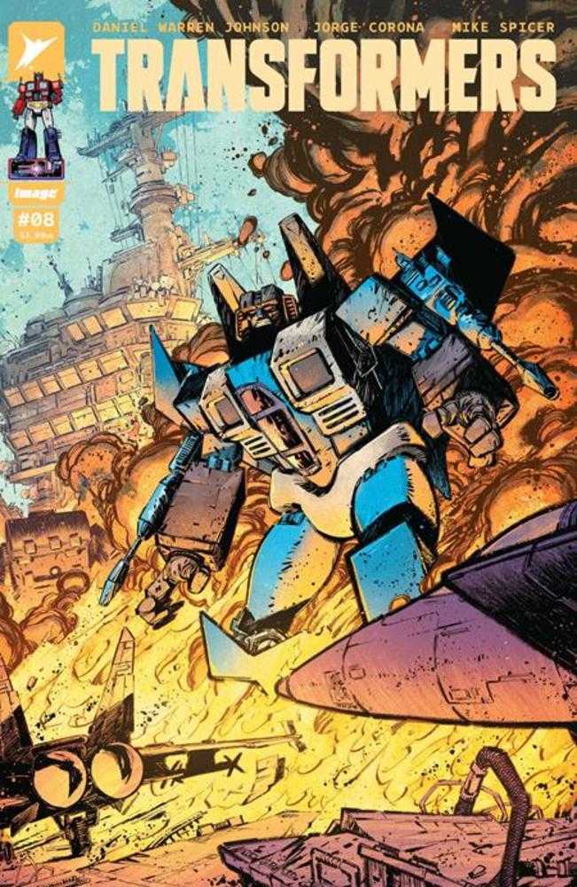 Transformers #8 Cover B Jorge Corona & Mike Spicer Variant | Game Master's Emporium (The New GME)