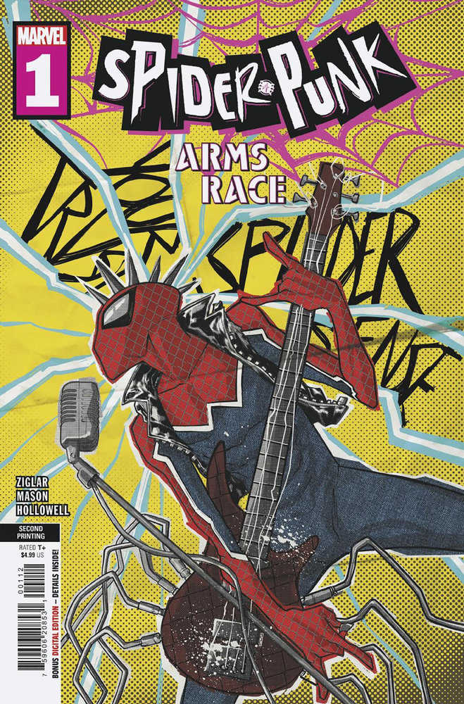 Spider-Punk: Arms Race #1 David Baldeon 2nd Print Variant | Game Master's Emporium (The New GME)