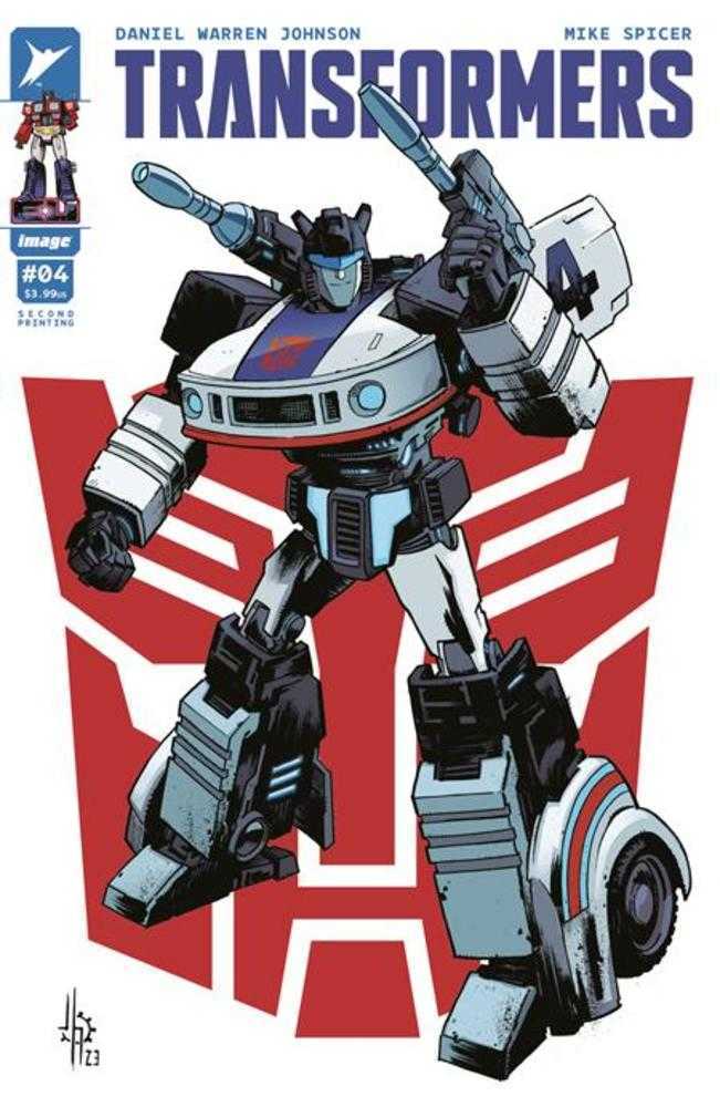 Transformers #4 2nd Print Cover B Jason Howard Variant | Game Master's Emporium (The New GME)