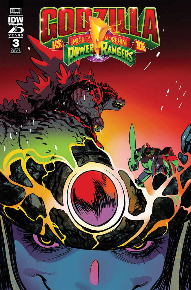 Godzilla vs. The Mighty Morphin Power Rangers II #3 Cover A (Rivas) | Game Master's Emporium (The New GME)