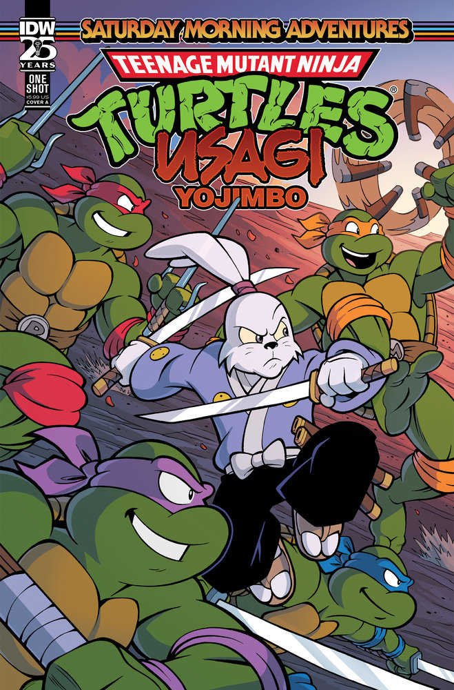 Teenage Mutant Ninja Turtles/Usagi Yojimbo: Saturday Morning Adventures Cover A (Lawrence) | Game Master's Emporium (The New GME)