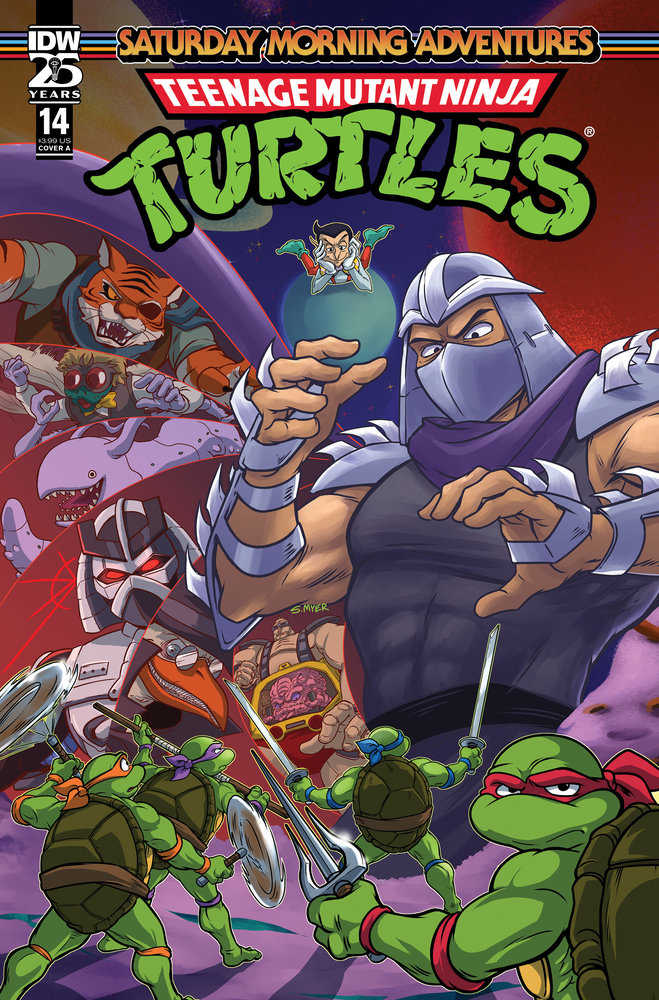 Teenage Mutant Ninja Turtles: Saturday Morning Adventures #14 Cover A (Myer) | Game Master's Emporium (The New GME)