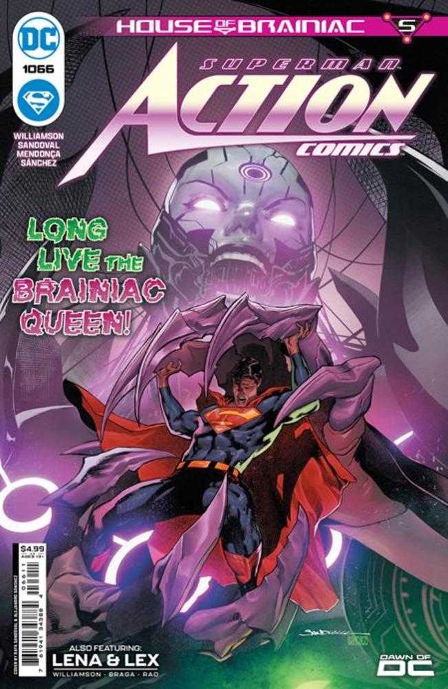 Action Comics #1066 Cover A Rafa Sandoval (House Of Brainiac) | Game Master's Emporium (The New GME)