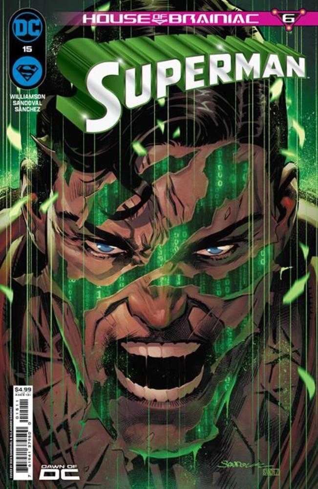Superman #15 Cover A Rafa Sandoval (House Of Brainiac)(Absolute Power) | Game Master's Emporium (The New GME)