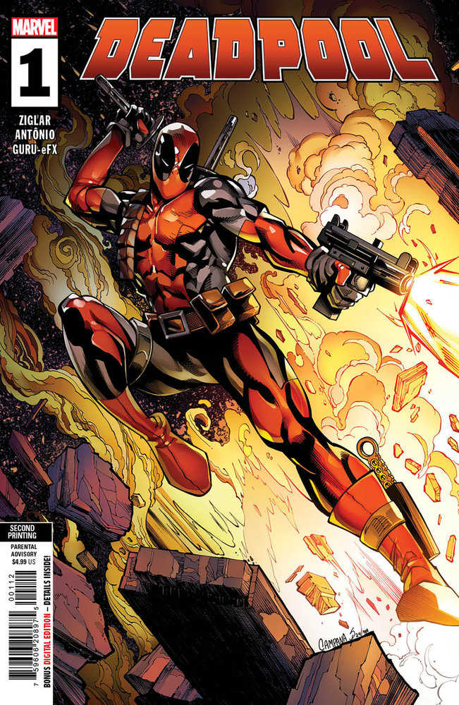Deadpool #1 Chris Campana 2nd Print Variant | Game Master's Emporium (The New GME)