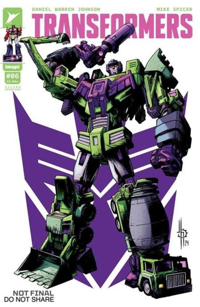 Transformers #6 2nd Print Cover B Jason Howard Variant | Game Master's Emporium (The New GME)
