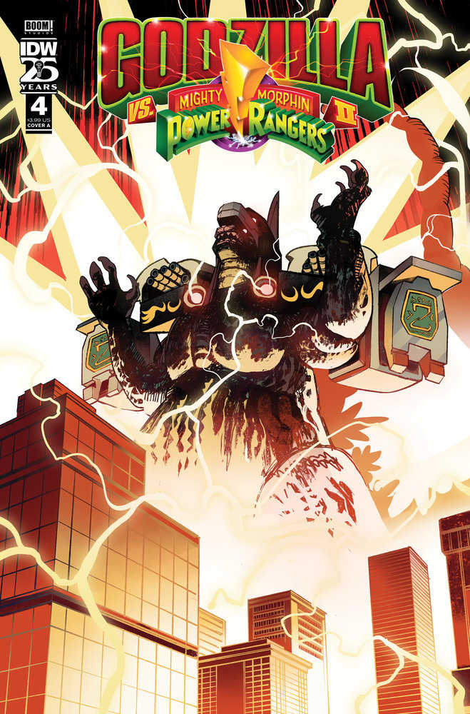 Godzilla vs. The Mighty Morphin Power Rangers II #4 Cover A (Rivas) | Game Master's Emporium (The New GME)