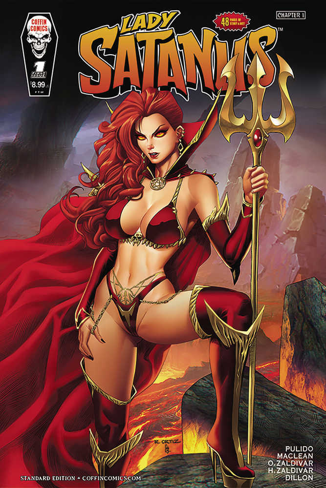 Lady Satanus Sinister Urge #1 One Shot Cover A Richard Ortiz (M | Game Master's Emporium (The New GME)