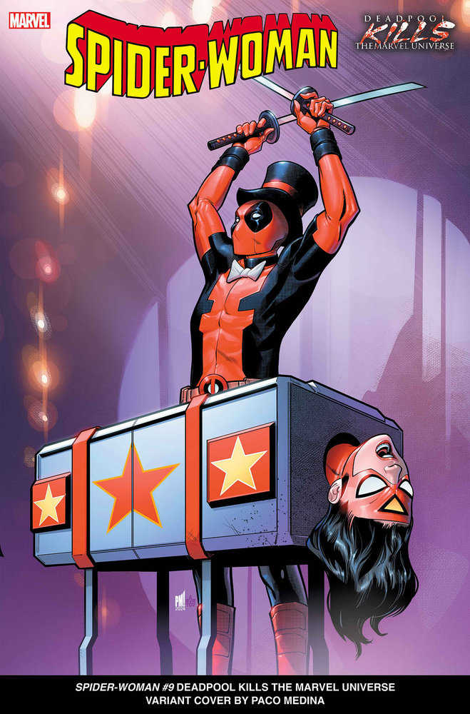 Spider-Woman #9 Paco Medina Deadpool Kills The Marvel Universe Variant | Game Master's Emporium (The New GME)