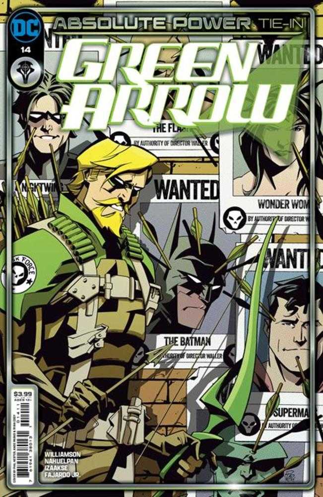 Green Arrow #14 Cover A Phil Hester (Absolute Power) | Game Master's Emporium (The New GME)