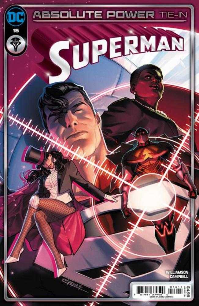 Superman #16 Cover A Jamal Campbell (Absolute Power) | Game Master's Emporium (The New GME)