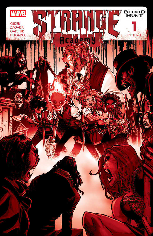 Strange Academy: Blood Hunt #1 Humberto Ramos Blood Soaked 2nd Print Variant [Bh] | Game Master's Emporium (The New GME)