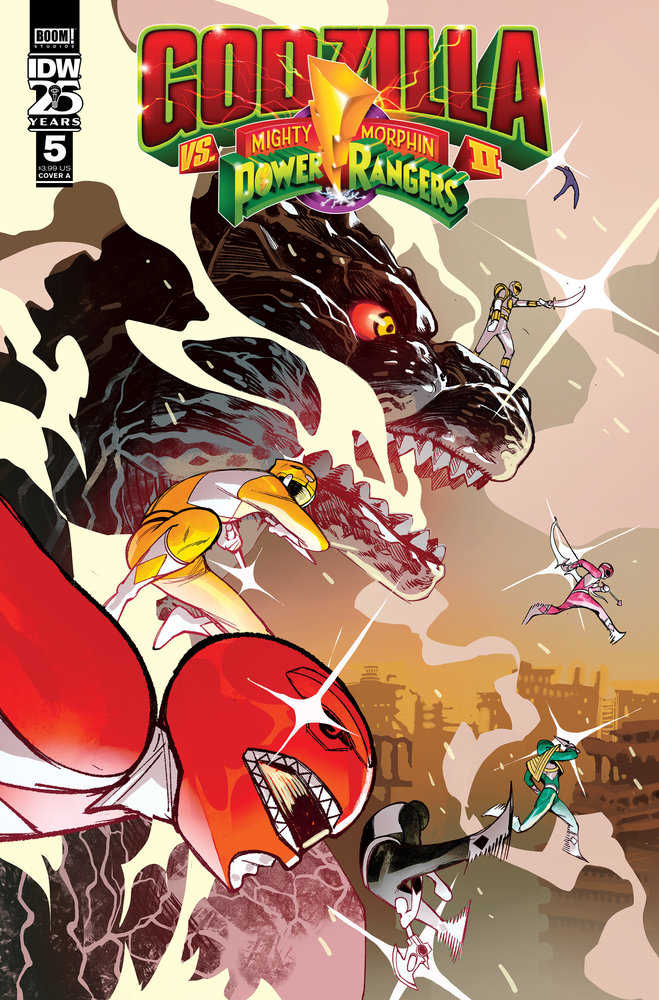 Godzilla vs. The Mighty Morphin Power Rangers II #5 Cover A (Rivas) | Game Master's Emporium (The New GME)