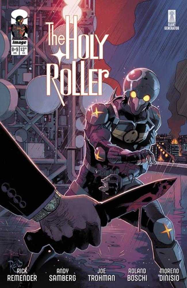 Holy Roller #8 (Of 9) Cover A Roland Boschi & Moreno Dinisio | Game Master's Emporium (The New GME)