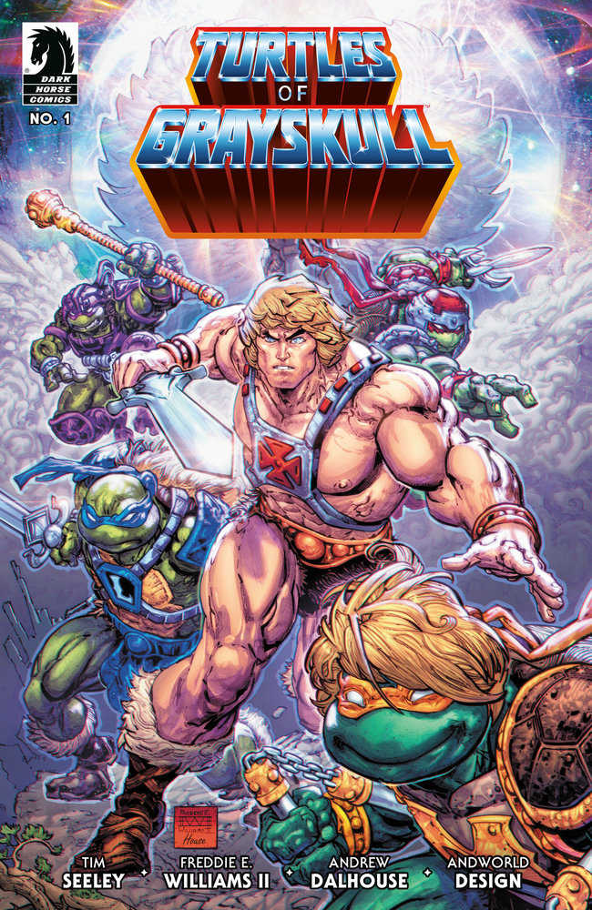 Masters Of The Universe/Teenage Mutant Ninja Turtles: Turtles Of Grayskull #1 (Cover A) (Freddie Williams II) | Game Master's Emporium (The New GME)