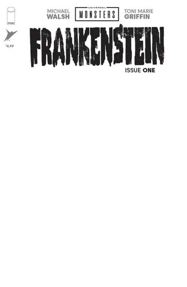 Universal Monsters Frankenstein #1 (Of 4) Cover H Blank Sketch | Game Master's Emporium (The New GME)