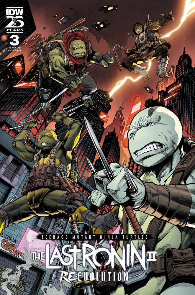 Teenage Mutant Ninja Turtles The Last Ronin II Re Evolution #3 Cover A Escorzas (Mature) | Game Master's Emporium (The New GME)