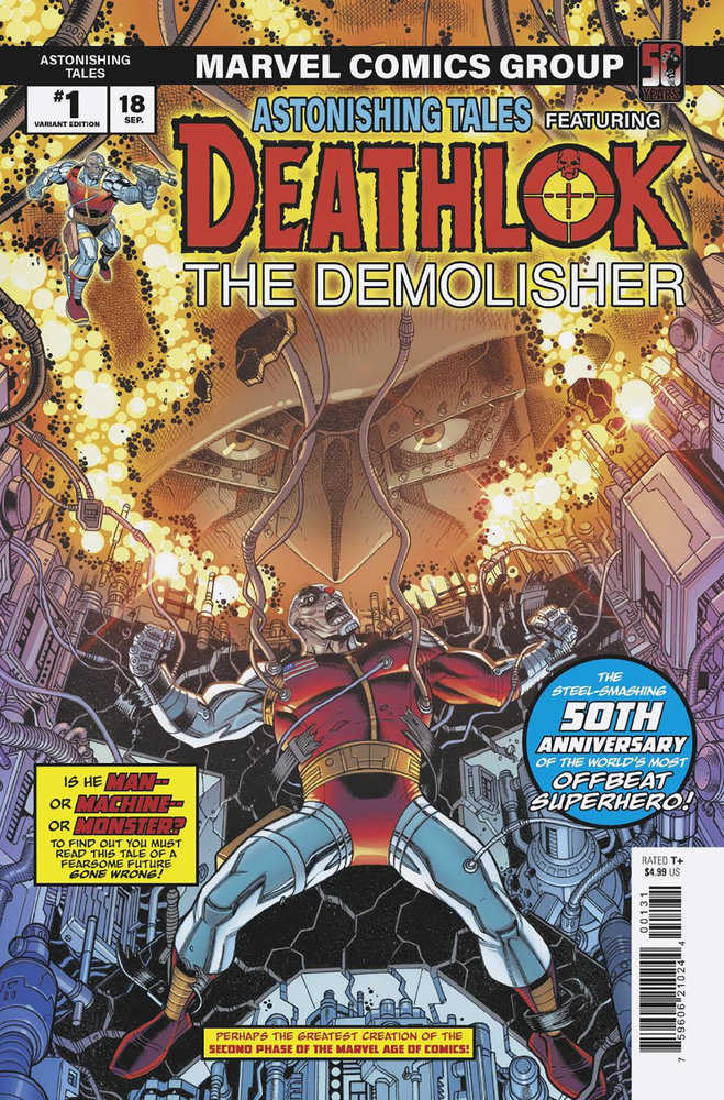 Deathlok 50th Anniversary Special #1 Nick Bradshaw Variant | Game Master's Emporium (The New GME)