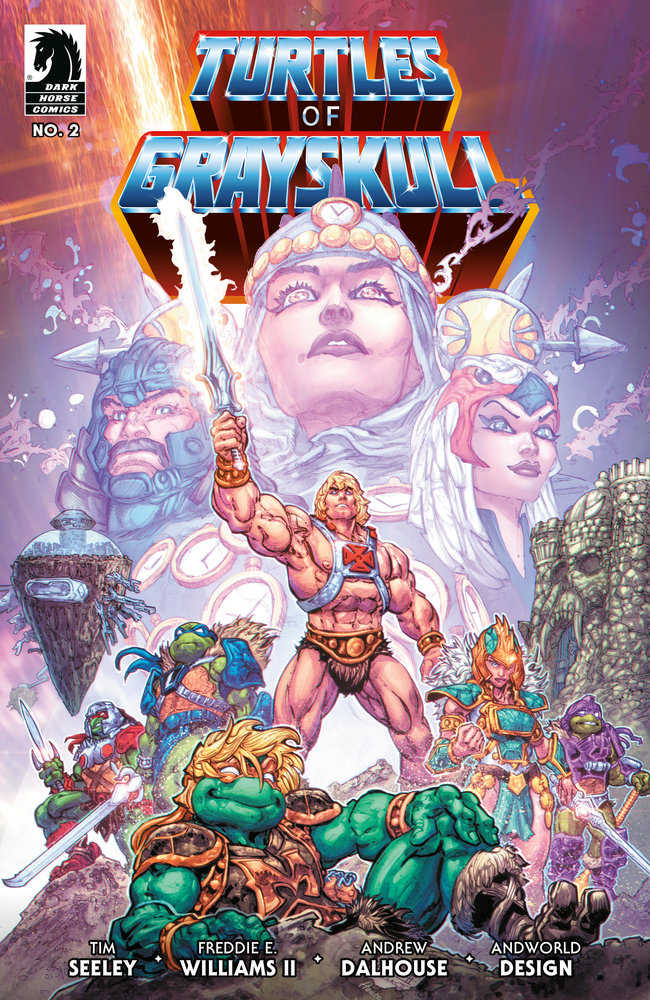 Masters Of The Universe/Teenage Mutant Ninja Turtles: Turtles Of Grayskull #2 (Cover A) (Freddie E. Williams II) | Game Master's Emporium (The New GME)