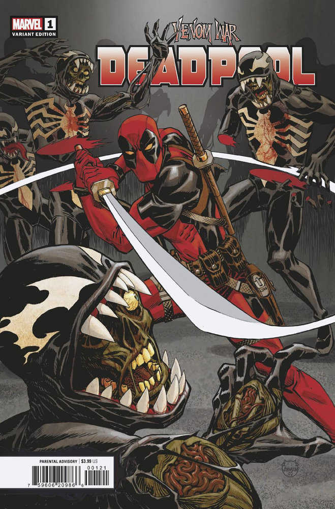 Venom War: Deadpool #1 Dave Johnson Variant [Vw] | Game Master's Emporium (The New GME)