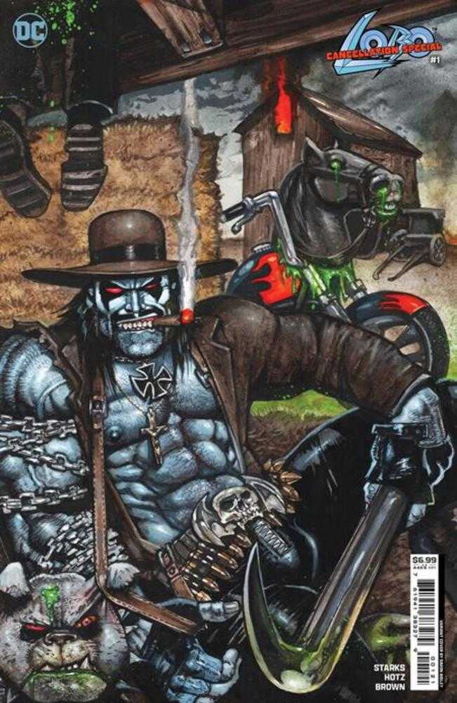 Lobo Cancellation Special #1 (One Shot) Cover B Simon Bisley After Dark Card Stock Variant (Mature) | Game Master's Emporium (The New GME)