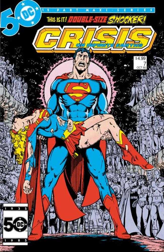 Crisis On Infinite Earths #7 Facsimile Edition Cover A George Perez | Game Master's Emporium (The New GME)