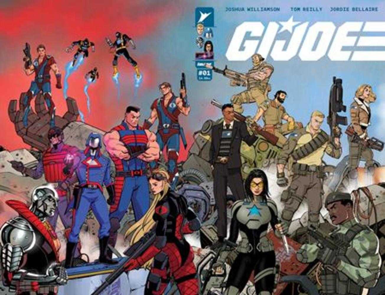 G.I. Joe #1 Cover A Tom Reilly Wraparound | Game Master's Emporium (The New GME)