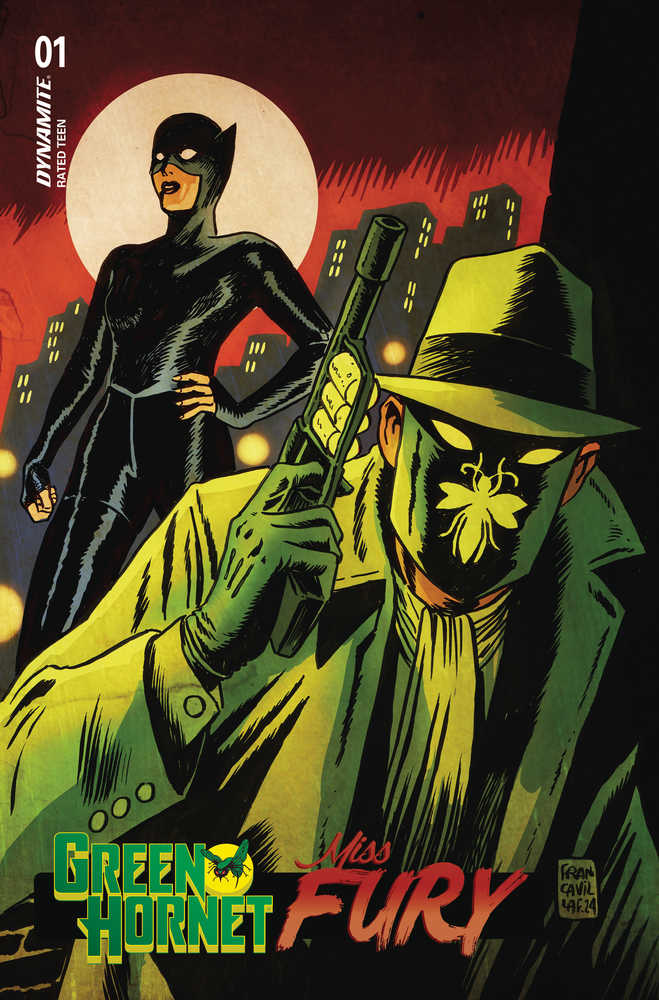 Green Hornet Miss Fury #1 Cover A Francavilla | Game Master's Emporium (The New GME)