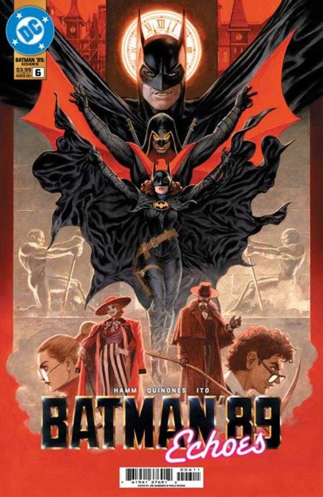 Batman 89 Echoes #6 (Of 6) Cover A Joe Quinones & Paolo Rivera Previously Foc'D On 4-21-25 | Game Master's Emporium (The New GME)