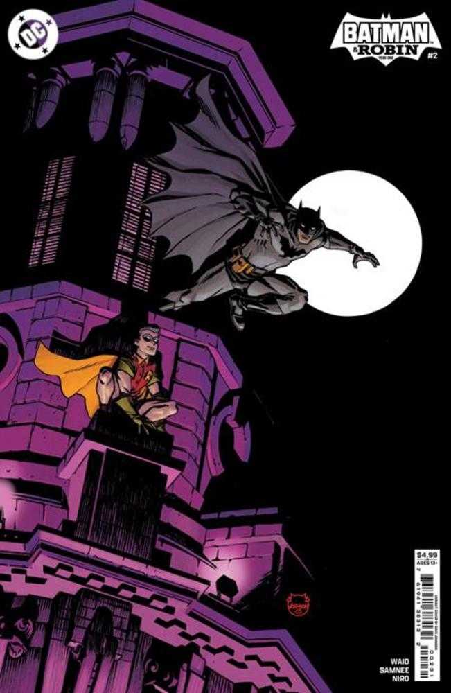 Batman And Robin Year One #2 (Of 12) Cover C Dave Johnson Card Stock Variant | Game Master's Emporium (The New GME)