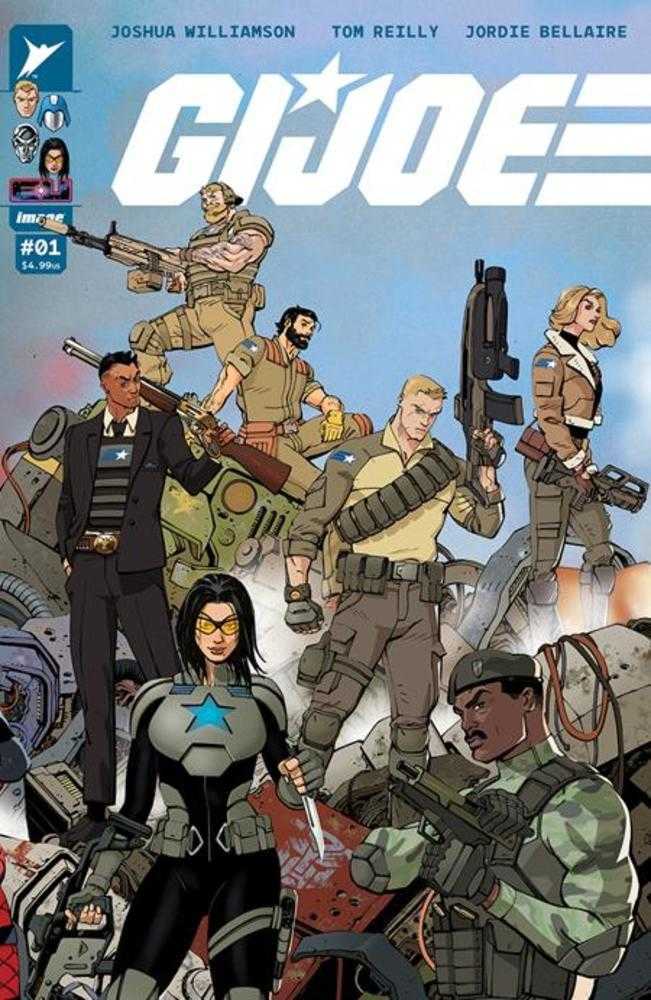 G.I. Joe #1 Cover P Tom Reilly Wraparound Foil Variant | Game Master's Emporium (The New GME)