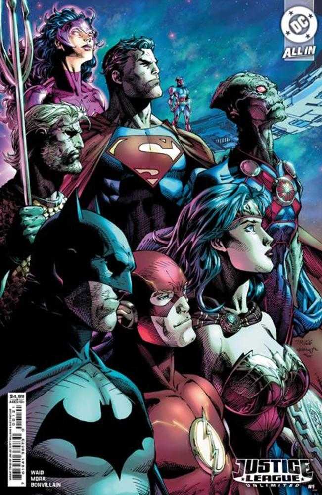 Justice League Unlimited #1 Cover B Jim Lee Card Stock Variant | Game Master's Emporium (The New GME)