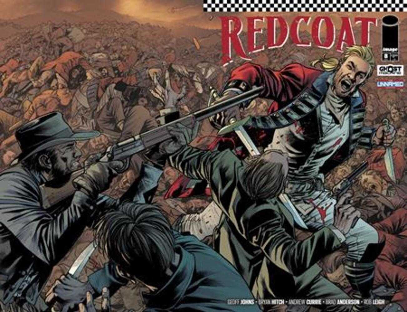 Redcoat #8 Cover A Bryan Hitch & Brad Anderson Wrparound | Game Master's Emporium (The New GME)