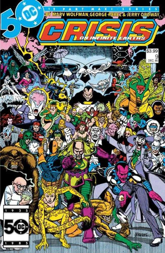 Crisis On Infinite Earths #9 Facsimile Edition Cover A George Perez | Game Master's Emporium (The New GME)