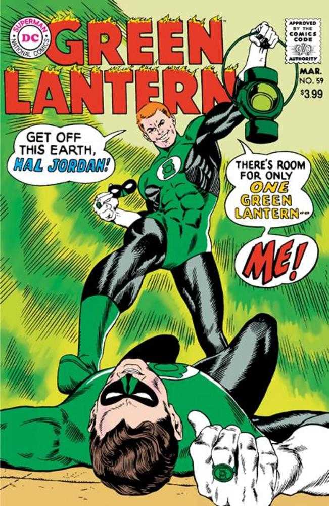 Green Lantern #59 Facsimile Edition Cover A Gil Kane & Murphy Anderson | Game Master's Emporium (The New GME)