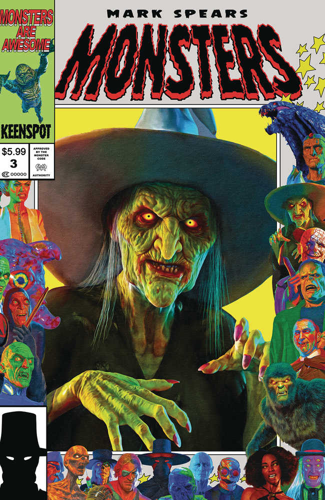 Mark Spears Monsters #3 Cover E Witch Homage | Game Master's Emporium (The New GME)