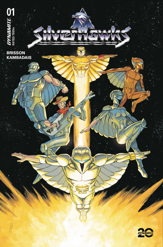 Silverhawks #1 Cover E Shalvey | Game Master's Emporium (The New GME)