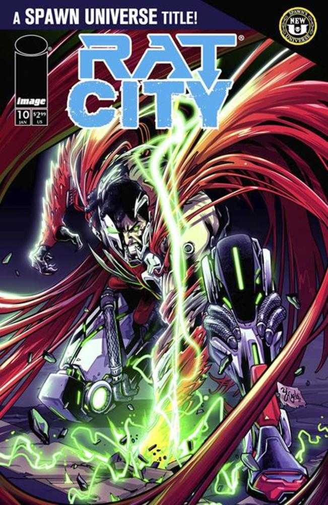 Spawn Rat City #10 Cover A Ze Carlos | Game Master's Emporium (The New GME)