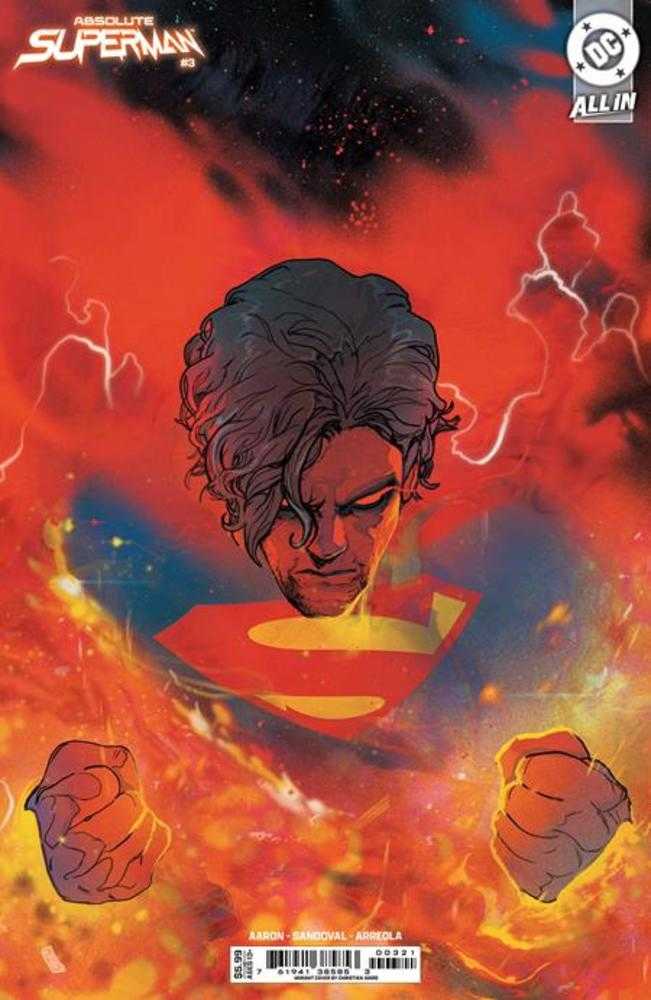 Absolute Superman #3 Cover C Christian Ward Card Stock Variant | Game Master's Emporium (The New GME)