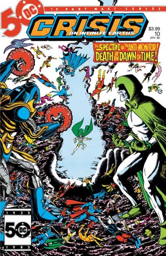 Crisis On Infinite Earths #10 Facsimile Edition Cover A George Perez | Game Master's Emporium (The New GME)