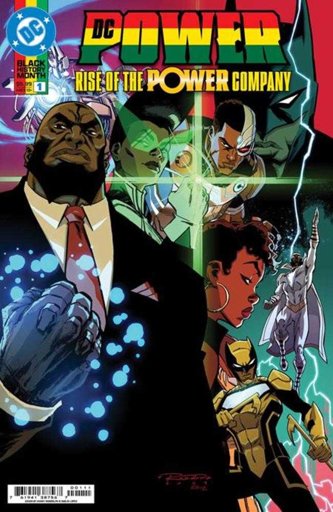 DC Power Rise Of The Power Company #1 (One Shot) Cover A Khary Randolph | Game Master's Emporium (The New GME)