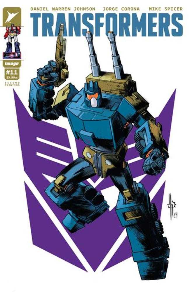 Transformers #11 2nd Print Cover A Jason Howard Decepticon | Game Master's Emporium (The New GME)