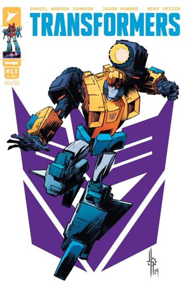 Transformers #13 2nd Print Cover A Jason Howard Decepticon | Game Master's Emporium (The New GME)