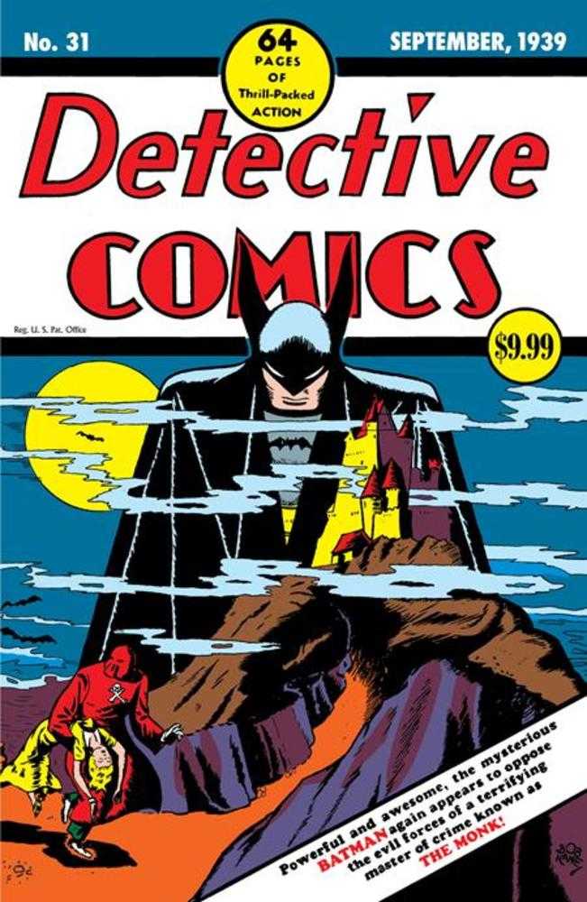 Detective Comics #31 Facsimile Edition Cover B Bob Kane Foil Variant | Game Master's Emporium (The New GME)