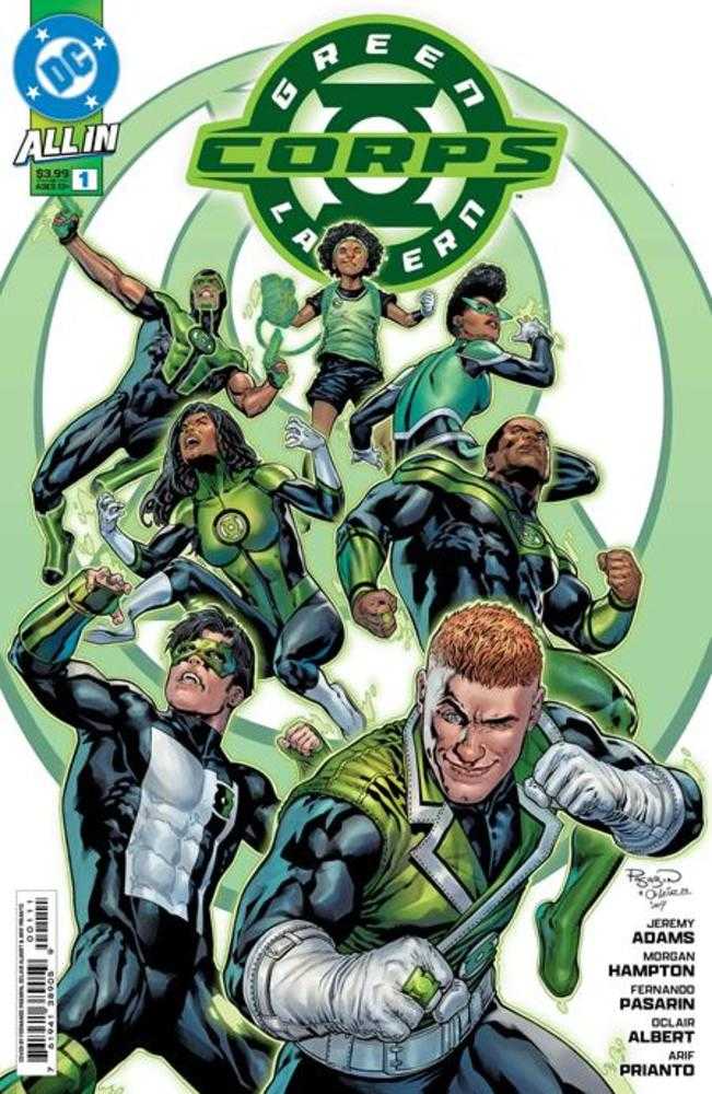 Green Lantern Corps #1 Cover A Fernando Pasarin & Oclair Albert | Game Master's Emporium (The New GME)