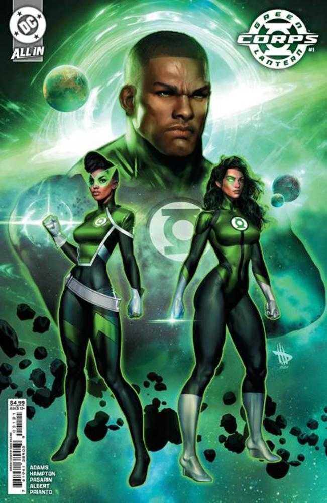 Green Lantern Corps #1 Cover B Dave Wilkins Card Stock Variant | Game Master's Emporium (The New GME)