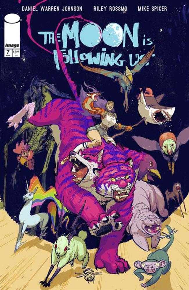 The Moon Is Following Us #7 (Of 10) Cover A Riley Rossmo & Mike Spicer | Game Master's Emporium (The New GME)