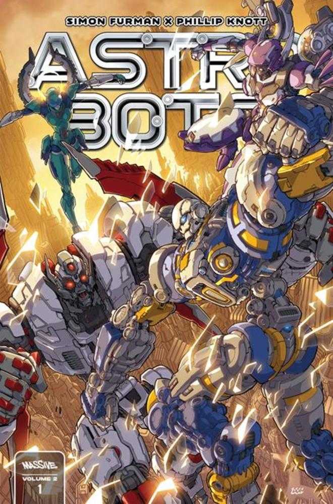 Astrobots (Volume 2) #1 (Of 5) Cover B Don Figueroa Variant | Game Master's Emporium (The New GME)