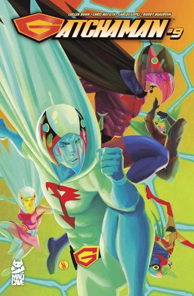 Gatchaman #9 Cover A Inaki Miranda | Game Master's Emporium (The New GME)