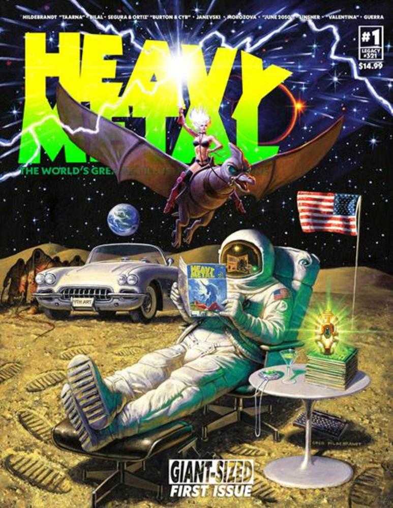 Heavy Metal Magazine #1 Cover A Greg Hildebrandt (Mature) | Game Master's Emporium (The New GME)